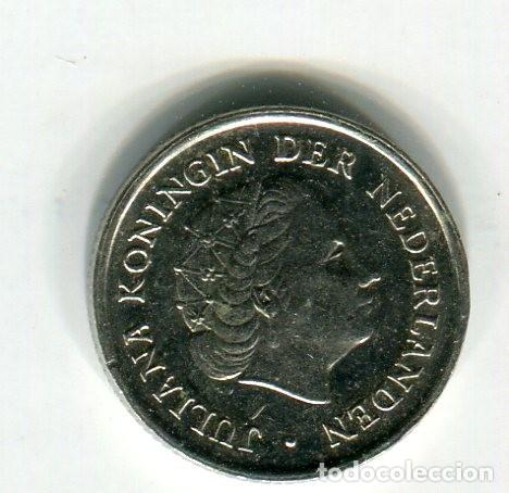 Monedas antiguas de Europa: HOLANDA 10 CENT A&Ntilde;O 1971 - Foto 2