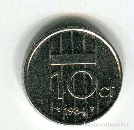 Monedas antiguas de Europa: HOLANDA 10 CENT A&Ntilde;O 1984 - Foto 1