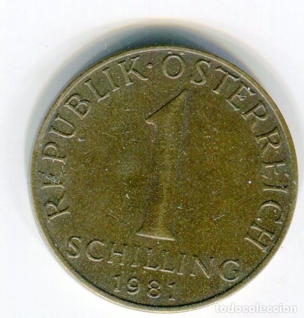 Monedas antiguas de Europa: AUSTRIA 1 SCHILLING A&Ntilde;O 1981 (2) - Foto 1