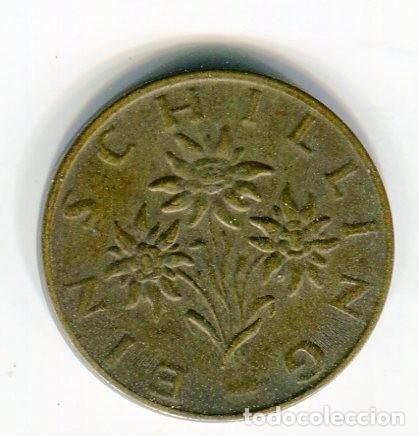 Monedas antiguas de Europa: AUSTRIA 1 SCHILLING A&Ntilde;O 1972 - Foto 2