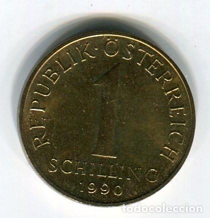 Monedas antiguas de Europa: AUSTRIA 1 SCHILLING A&Ntilde;O 1990 - Foto 1