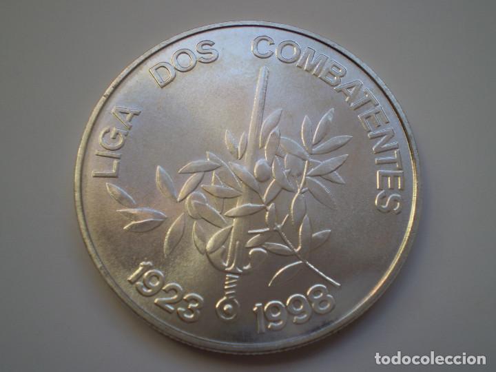 1000 ESCUDOS PLATA 1998 PORTUGAL. LIGA DOS COMBATENTES 1923. S/C (Numismática - Extranjeras - Europa)