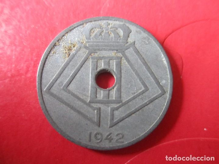Monedas antiguas de Europa: Belgica.  25 centimos 1942