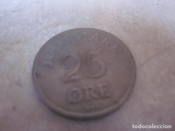 Monedas antiguas de Europa: MONEDA 25 ORE DINAMARCA 1949 - Foto 1