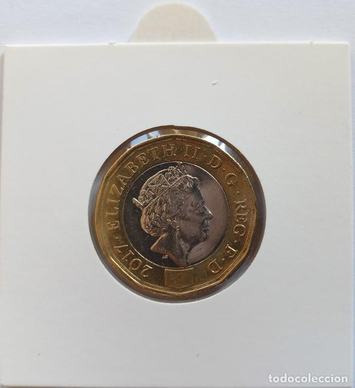 Monedas antiguas de Europa: GRAN BRETA&Ntilde;A. 1 LIBRA 2017. - Foto 2