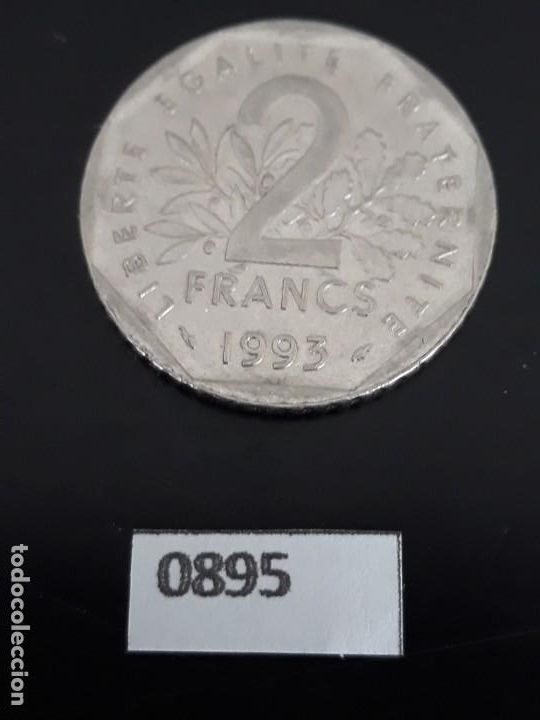 Monedas antiguas de Europa: Francia 2 francos 1993 - Foto 1