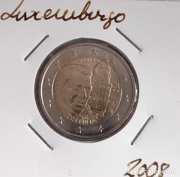 Monedas antiguas de Europa: Moneda de 2 &euro; cc Luxemburgo 2008