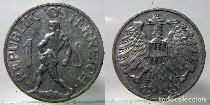 Monedas antiguas de Europa: MONEDA DE AUSTRIA 1 SCHILLING 1952 - Foto 1