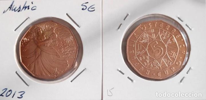Monedas antiguas de Europa: Moneda de 5 &euro; Austria 2013. Vals - Foto 1