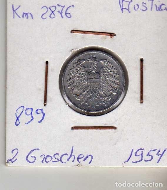 Monedas antiguas de Europa: AUSTRIA 2 GROSCHEN 1954 - Foto 1