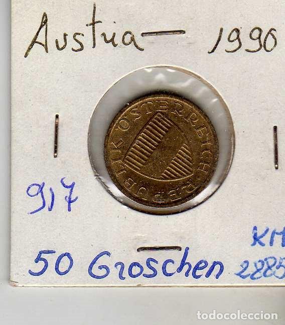 Monedas antiguas de Europa: AUSTRIA 50 GROSCHEN 1990 - Foto 1