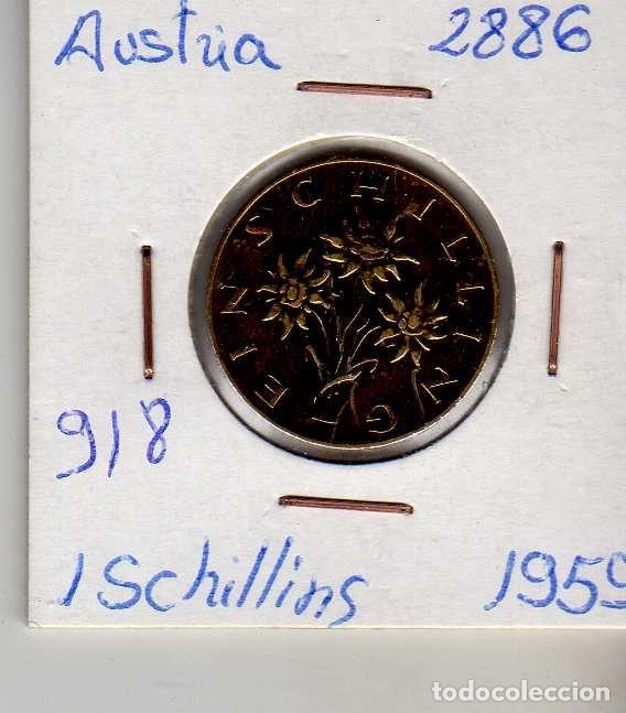 Monedas antiguas de Europa: AUSTRIA 1 SCHILLING 1959 - Foto 1
