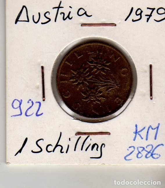Monedas antiguas de Europa: AUSTRIA 1 SCHILLING 1979 - Foto 1