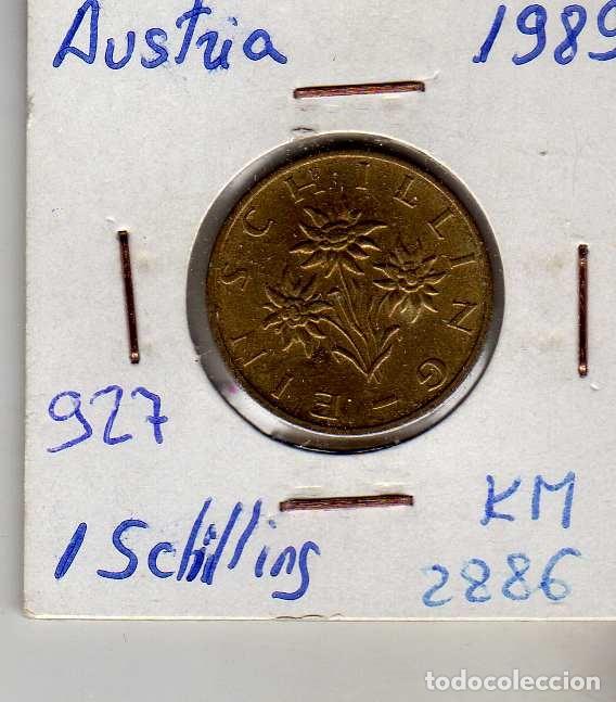 Monedas antiguas de Europa: AUSTRIA 1 SCHILLING 1989 - Foto 1