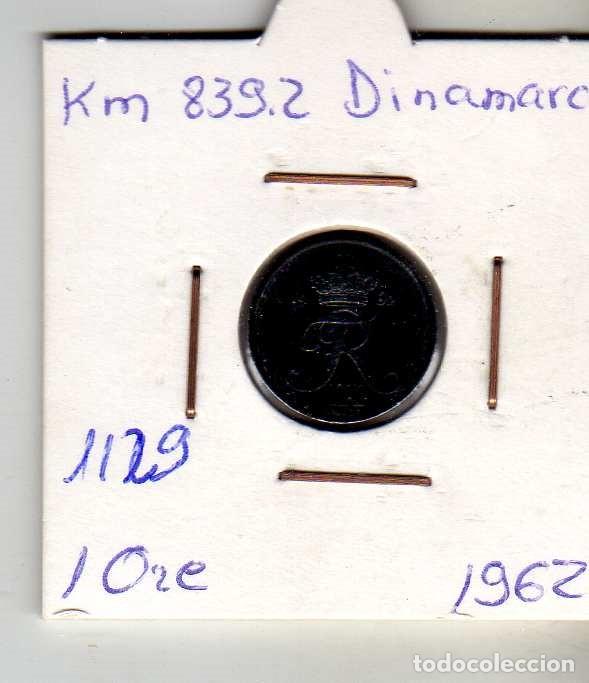 Monedas antiguas de Europa: DINAMARCA 1 ORE 1962 - Foto 1