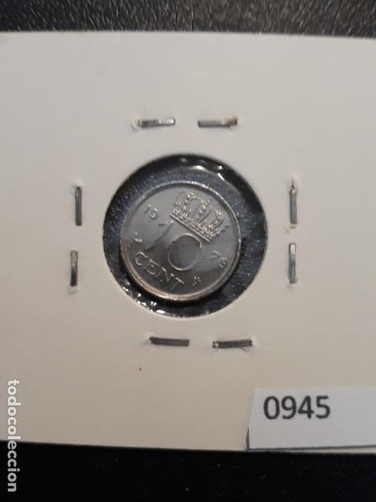Monedas antiguas de Europa: Holanda 10 c&eacute;ntimos 1978 - Foto 2