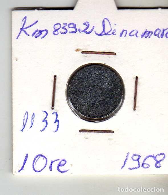 Monedas antiguas de Europa: DINAMARCA 1 ORE 1968 - Foto 1