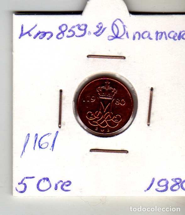 Monedas antiguas de Europa: DINAMARCA 5 ORE 1980 - Foto 1