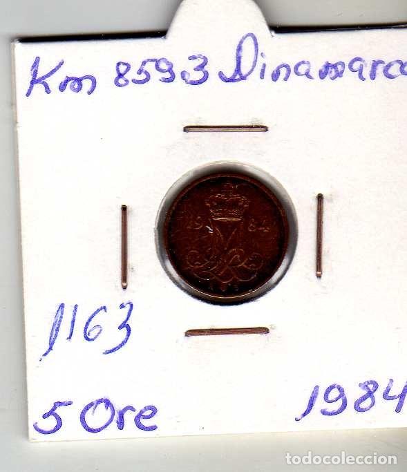 Monedas antiguas de Europa: DINAMARCA 5 ORE 1984 - Foto 1