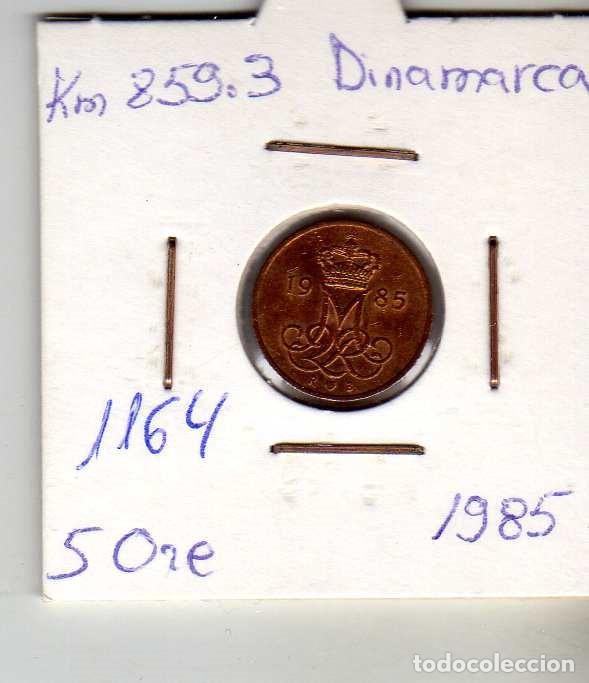 Monedas antiguas de Europa: DINAMARCA 5 ORE 1985 - Foto 1