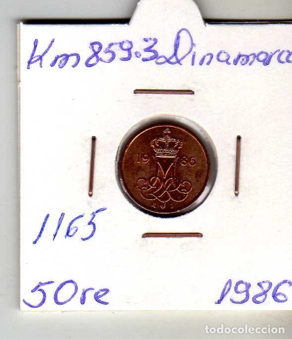 Monedas antiguas de Europa: DINAMARCA 5 ORE 1986 - Foto 1