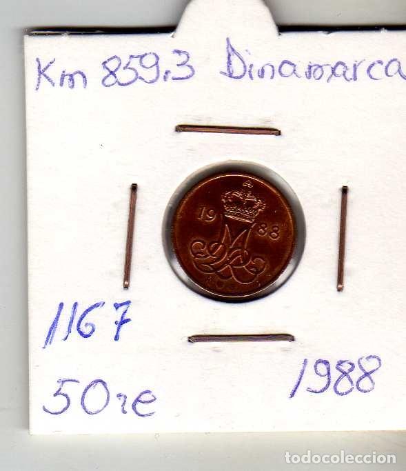 Monedas antiguas de Europa: DINAMARCA 5 ORE 1988 - Foto 1