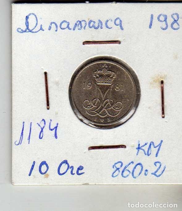 Monedas antiguas de Europa: DINAMARCA 10 ORE 1981 - Foto 1