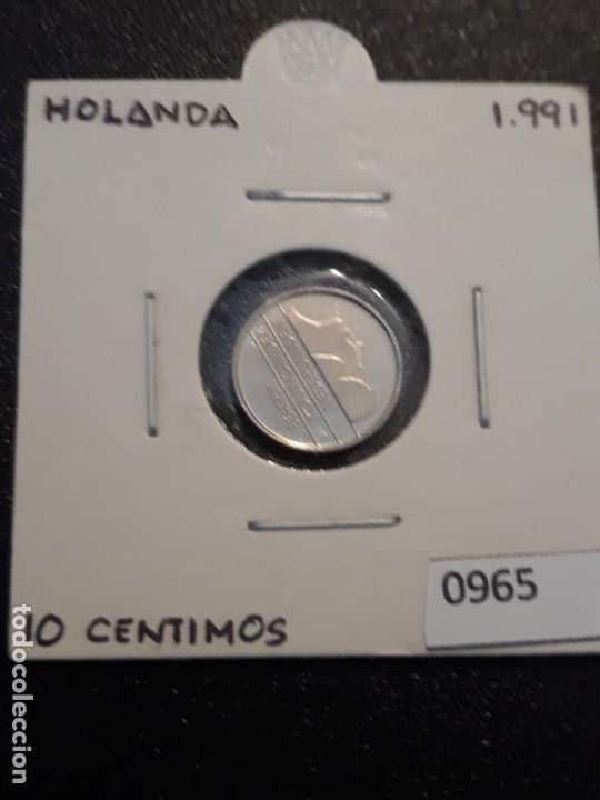 Monedas antiguas de Europa: Holanda 10 c&eacute;ntimos 1991 - Foto 1