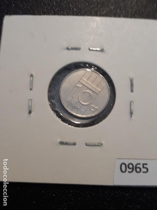 Monedas antiguas de Europa: Holanda 10 c&eacute;ntimos 1991 - Foto 2