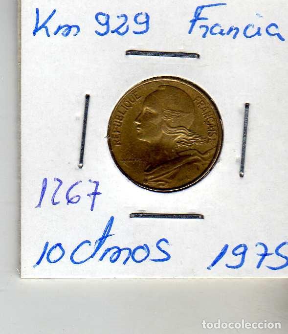 Monedas antiguas de Europa: FRANCIA 10 CENTIMOS 1975 - Foto 1