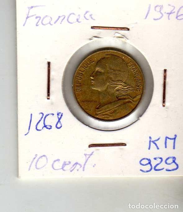 Monedas antiguas de Europa: FRANCIA 10 CENTIMOS 1976 - Foto 1