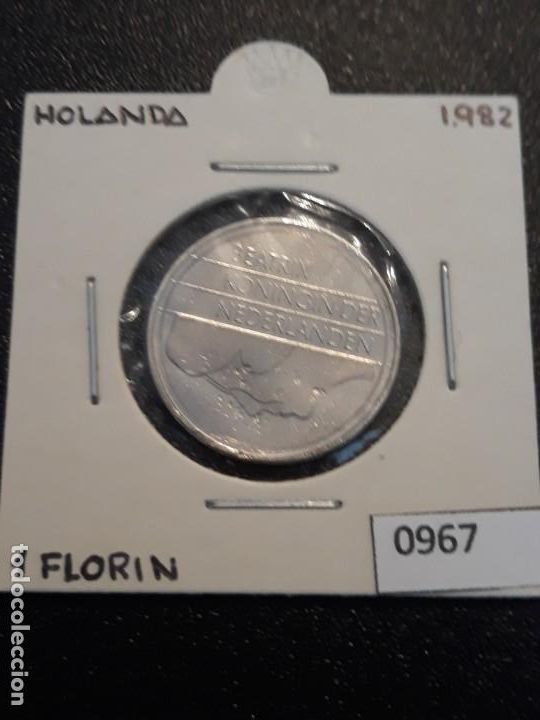 Monedas antiguas de Europa: Holanda 1 florin 1982 - Foto 1