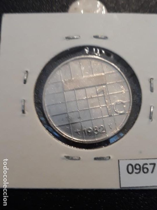 Monedas antiguas de Europa: Holanda 1 florin 1982 - Foto 2