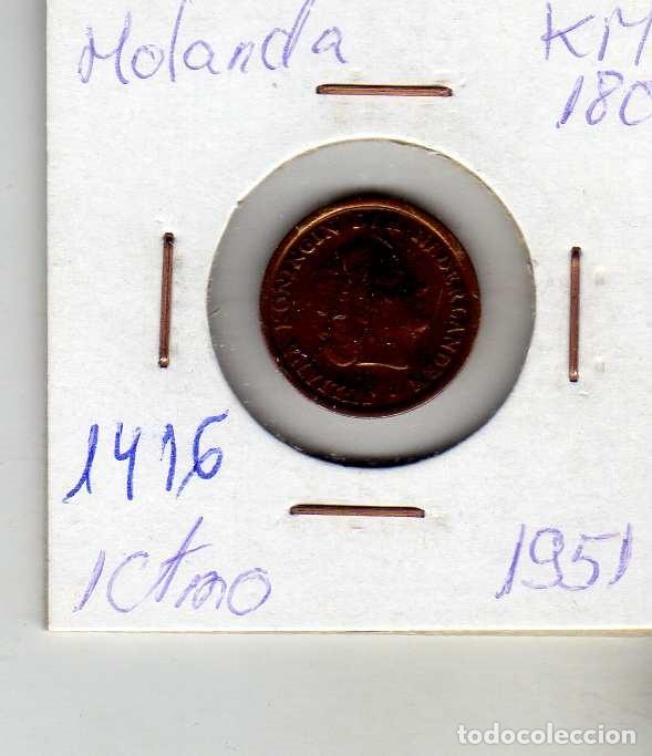 Monedas antiguas de Europa: HOLANDA 1 CENTIMO 1951 - Foto 1