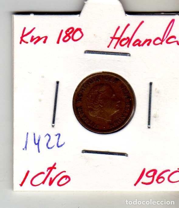 Monedas antiguas de Europa: HOLANDA 1 CENTIMO 1960 - Foto 1