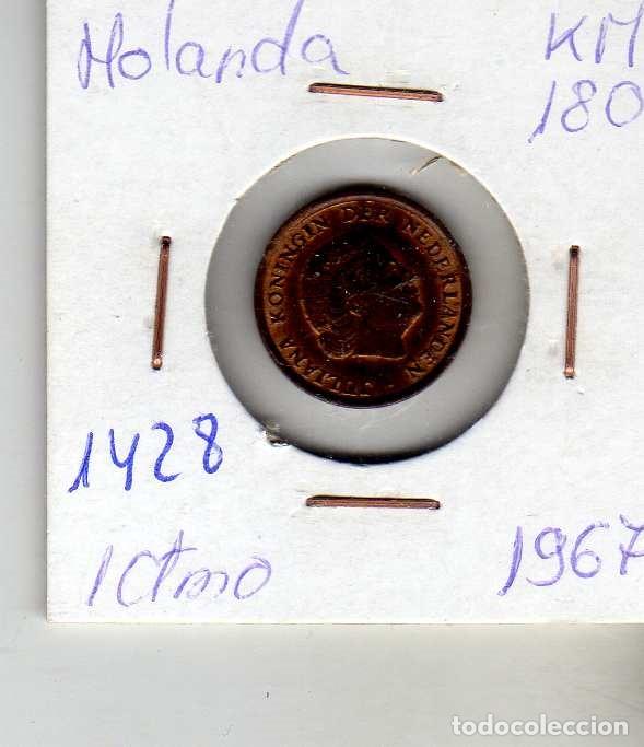 Monedas antiguas de Europa: HOLANDA 1 CENTIMO 1967 - Foto 1