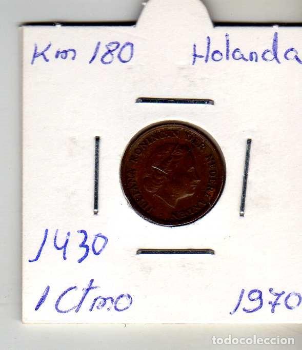 Monedas antiguas de Europa: HOLANDA 1 CENTIMO 1970 - Foto 1