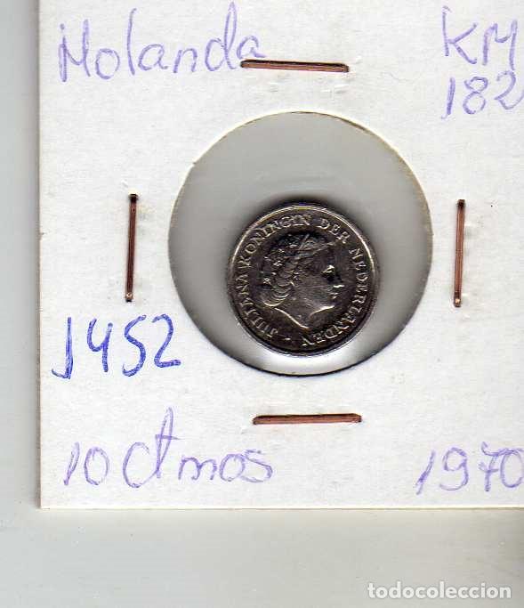 Monedas antiguas de Europa: HOLANDA 10 CENTIMOS 1970 - Foto 1