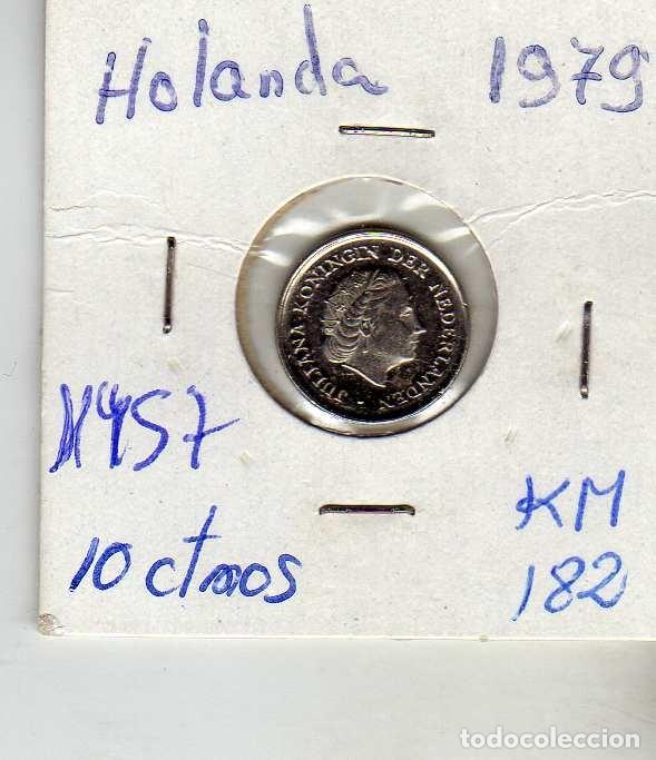 Monedas antiguas de Europa: HOLANDA 10 CENTIMOS 1979 - Foto 1