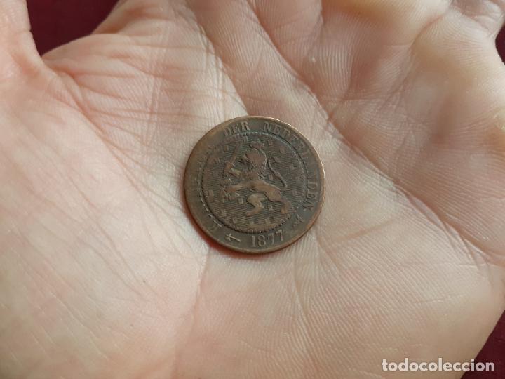 Monedas antiguas de Europa: 2 1/2 DE CENT 1877 HOLANDA - Foto 1