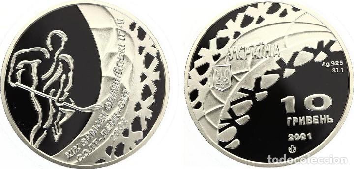 Monedas antiguas de Europa: UCRANIA 10 HRYVNIAS 2001