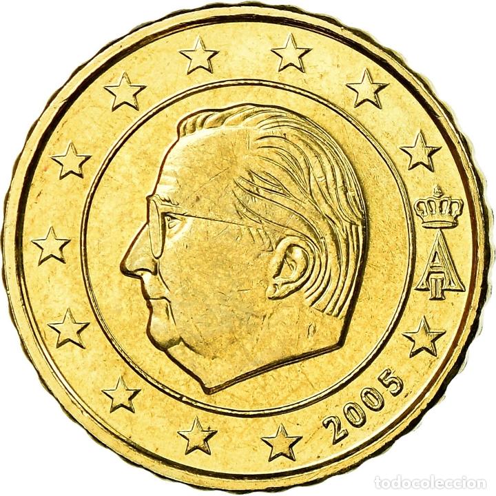 Alte M&uuml;nzen aus Europa: [#772326] B&eacute;lgica, 10 Euro Cent, 2005, MBC, Lat&oacute;n, KM:227