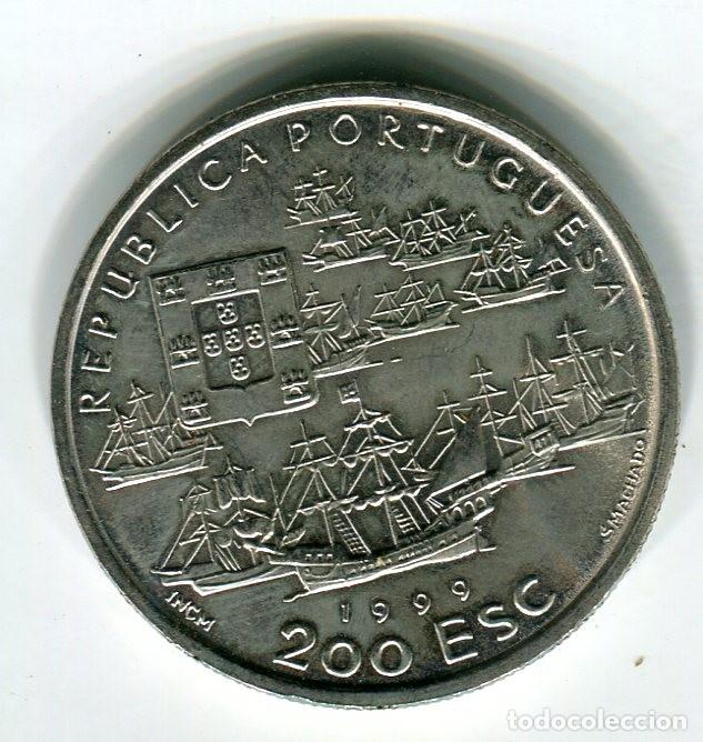 Monedas antiguas de Europa: REPUBLICA PORTUGUESA 200 ESCUDOS 1999 - CONMEMORATIVA - - SE ENVIA LA MISMA MONEDA DE LAS IMAGENES -
