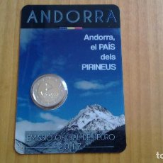 Monedas antiguas de Europa: 2 EUROS -ANDORRA 2017- ANDORRA PAÍS DE LOS PIRINEOS - COINCARD. Lote 196370326