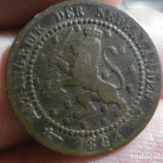 Monedas antiguas de Europa: MONEDA DE HOLANDA UN CENTIMO 1884 - MIRA OTRAS SIMILARES EN VENTA