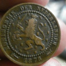 Monedas antiguas de Europa: MONEDA DE HOLANDA UN CENTIMO 1878 - MIRA OTRAS SIMILARES EN VENTA
