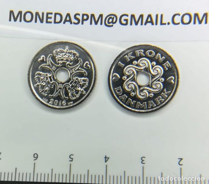Monedas antiguas de Europa: DINAMARCA 2016.- 1 CORONA - Foto 1