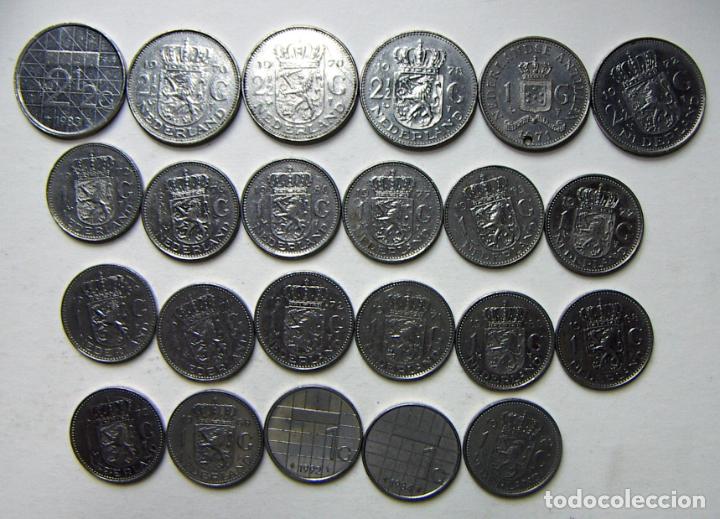 Monedas antiguas de Europa: LOTE DE 23 MONEDAS DE HOLANDA - Foto 1