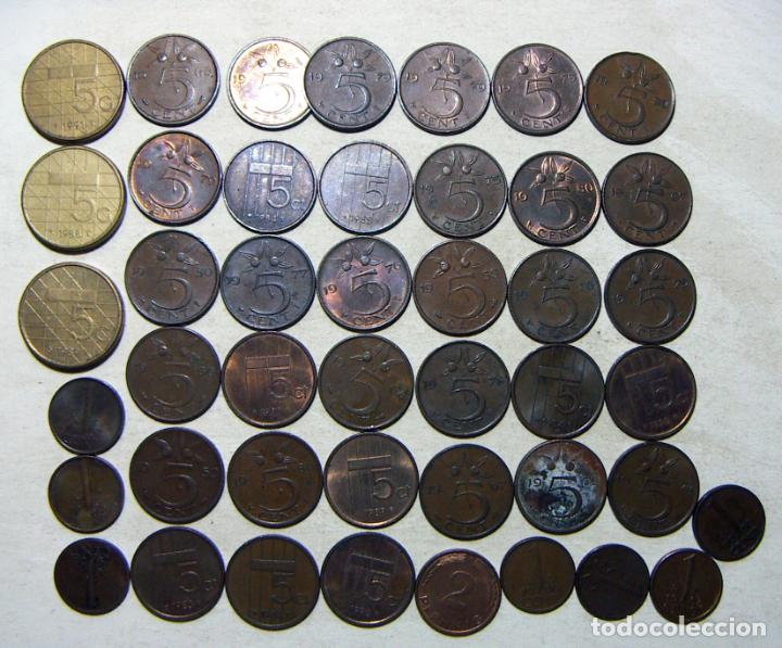 Monedas antiguas de Europa: LOTE DE 40 MONEDAS DE HOLANDA - Foto 1