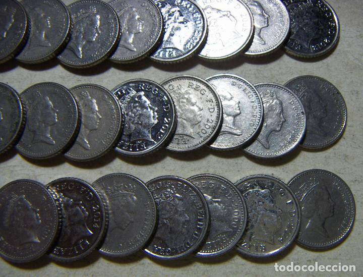 Monedas antiguas de Europa: LOTE DE 47 MONEDAS DE INGLATERRA - Foto 3